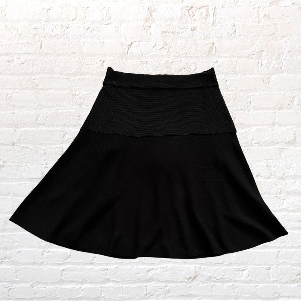 🆕 Hanley Mellon woven black a-line skirt skort
